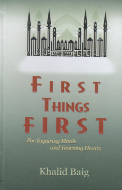 First things first for inquiring minds and yearing hearts