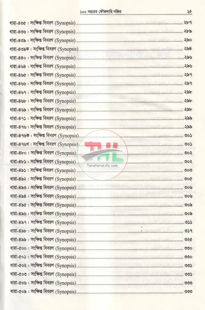 ১০০ বছরের ফৌজদারি নজির Law Books