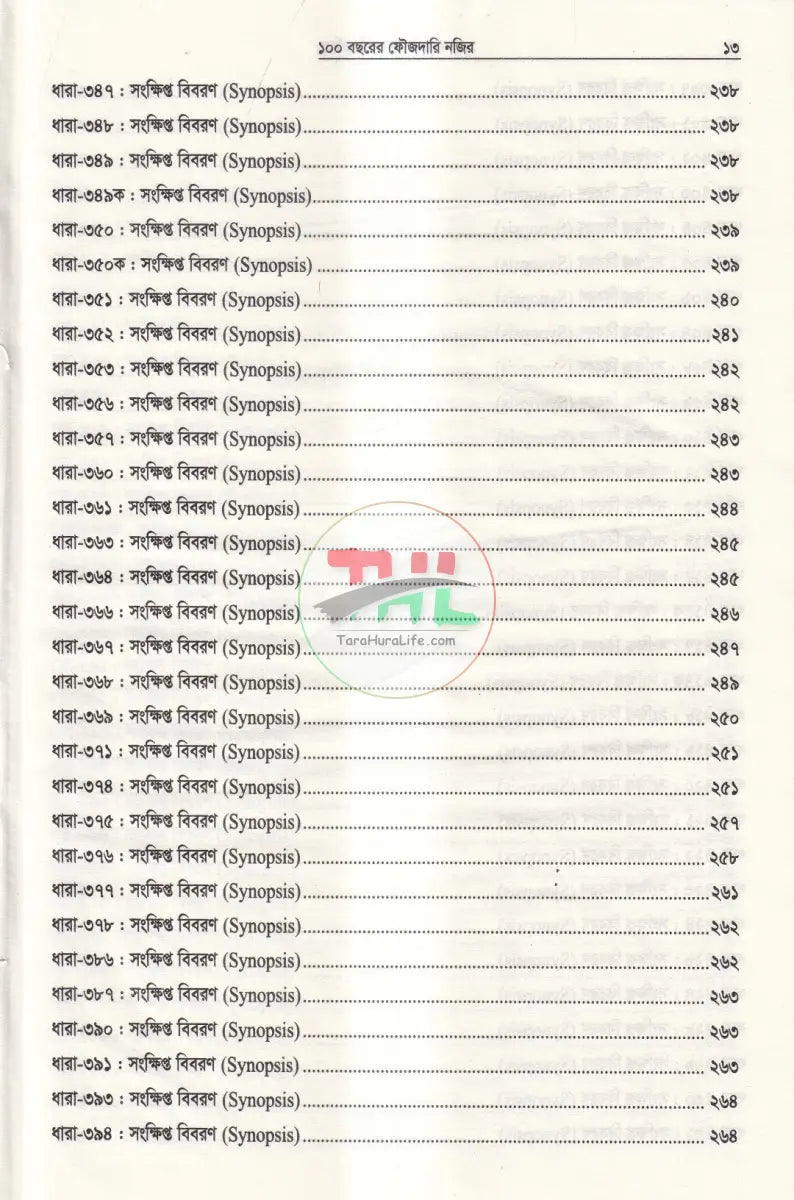 ১০০ বছরের ফৌজদারি নজির Law Books