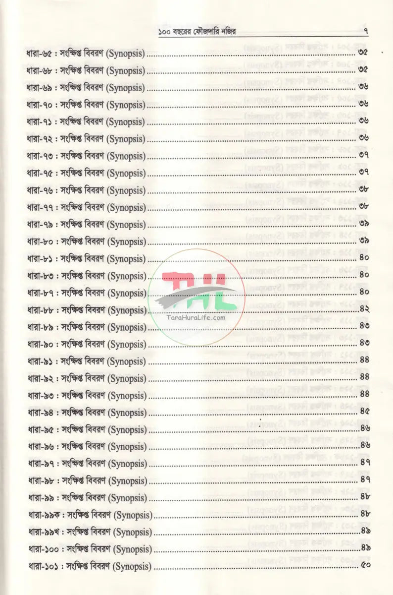 ১০০ বছরের ফৌজদারি নজির Law Books