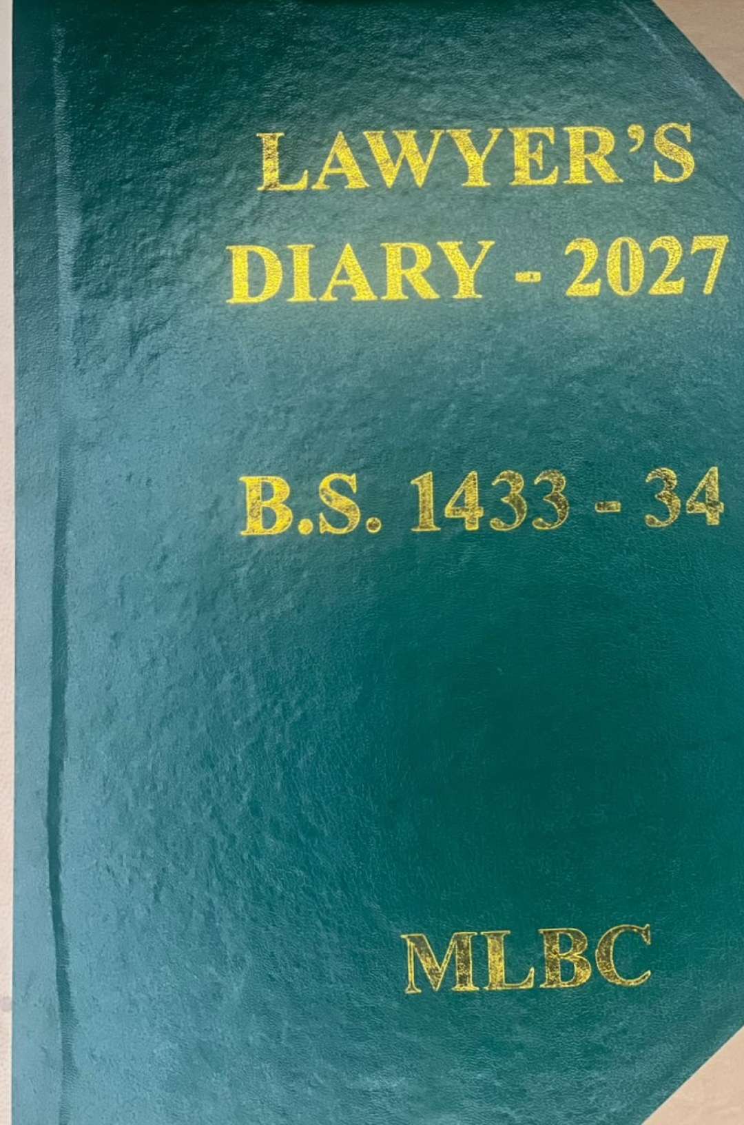 LAWYER'S DIARY-2027 B.S.1433-34