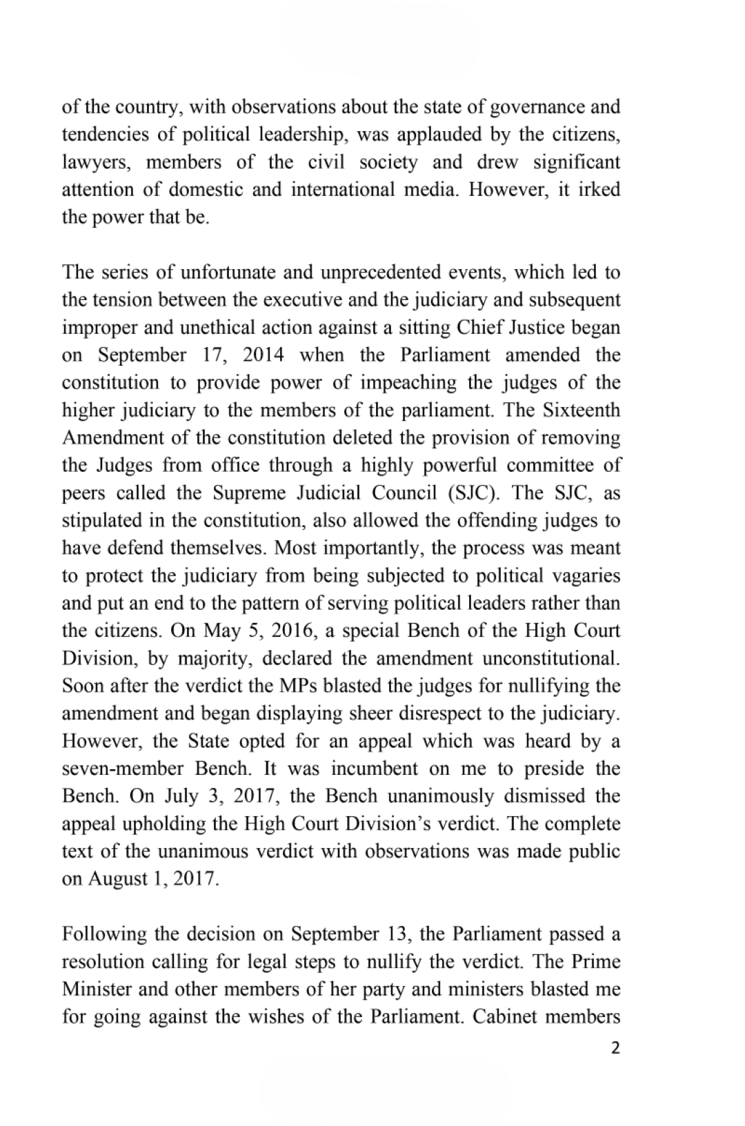 A Broken Dream: Rule of Law, Human Rights, & Democracy