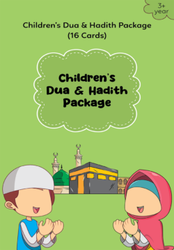 Children’s Dua and Hadith Package (16 Cards)