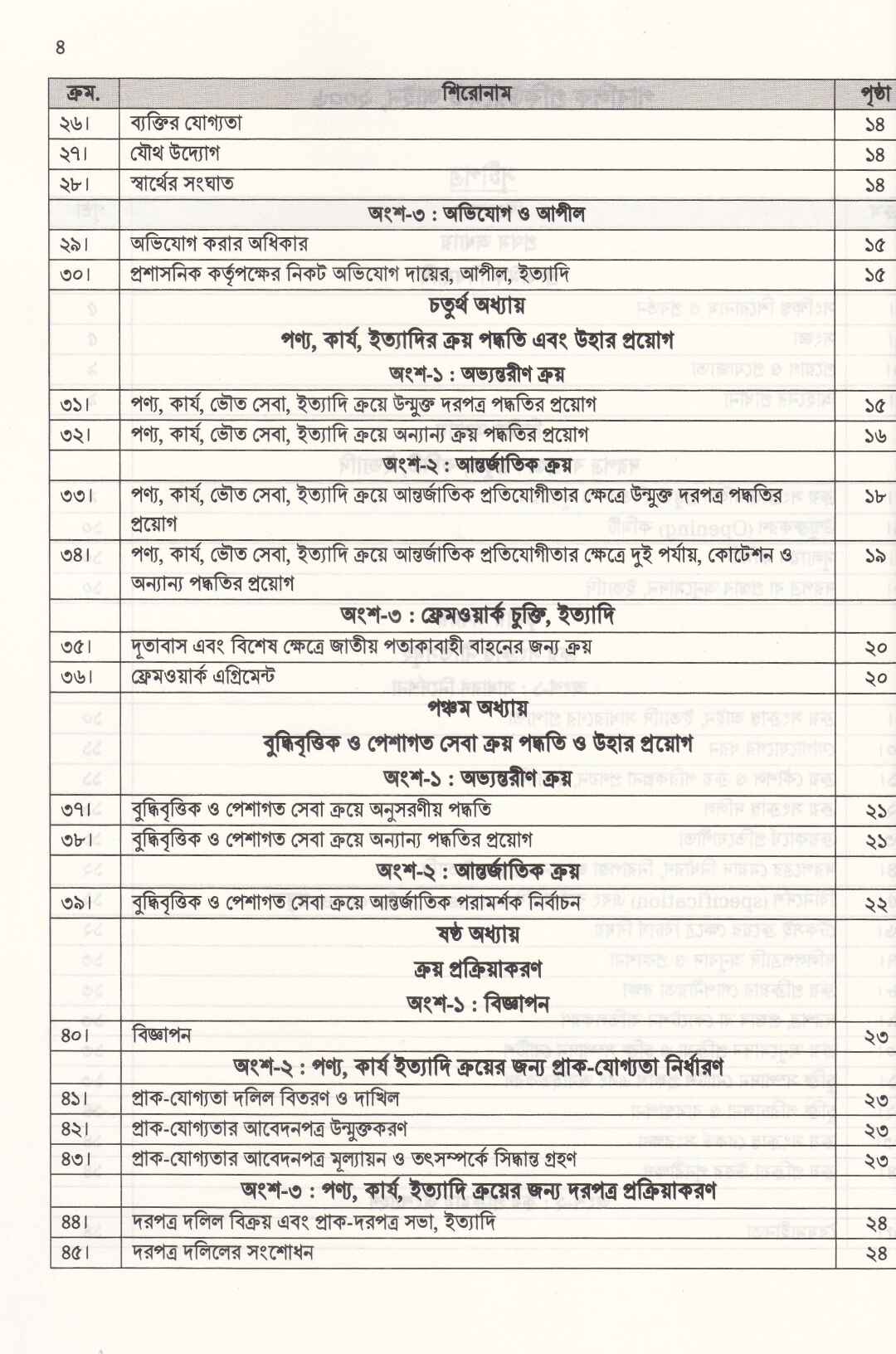 পাবলিক প্রকিউরমেন্ট আইন, ২০০৬ ও পাবলিক প্রকিউরমেন্ট বিধিমালা, ২০২৫ (সেপ্টেম্বর, ২০২৫)