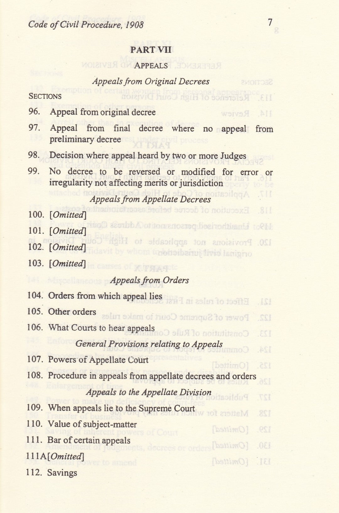 THE CODE OF CIVIL PROCEDURE, 1908