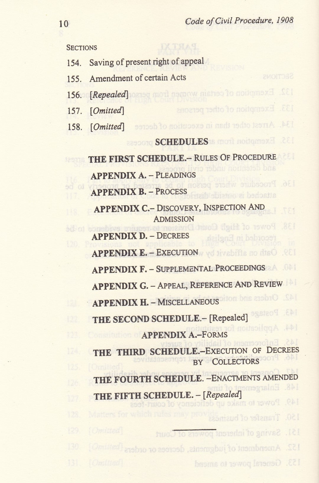 THE CODE OF CIVIL PROCEDURE, 1908