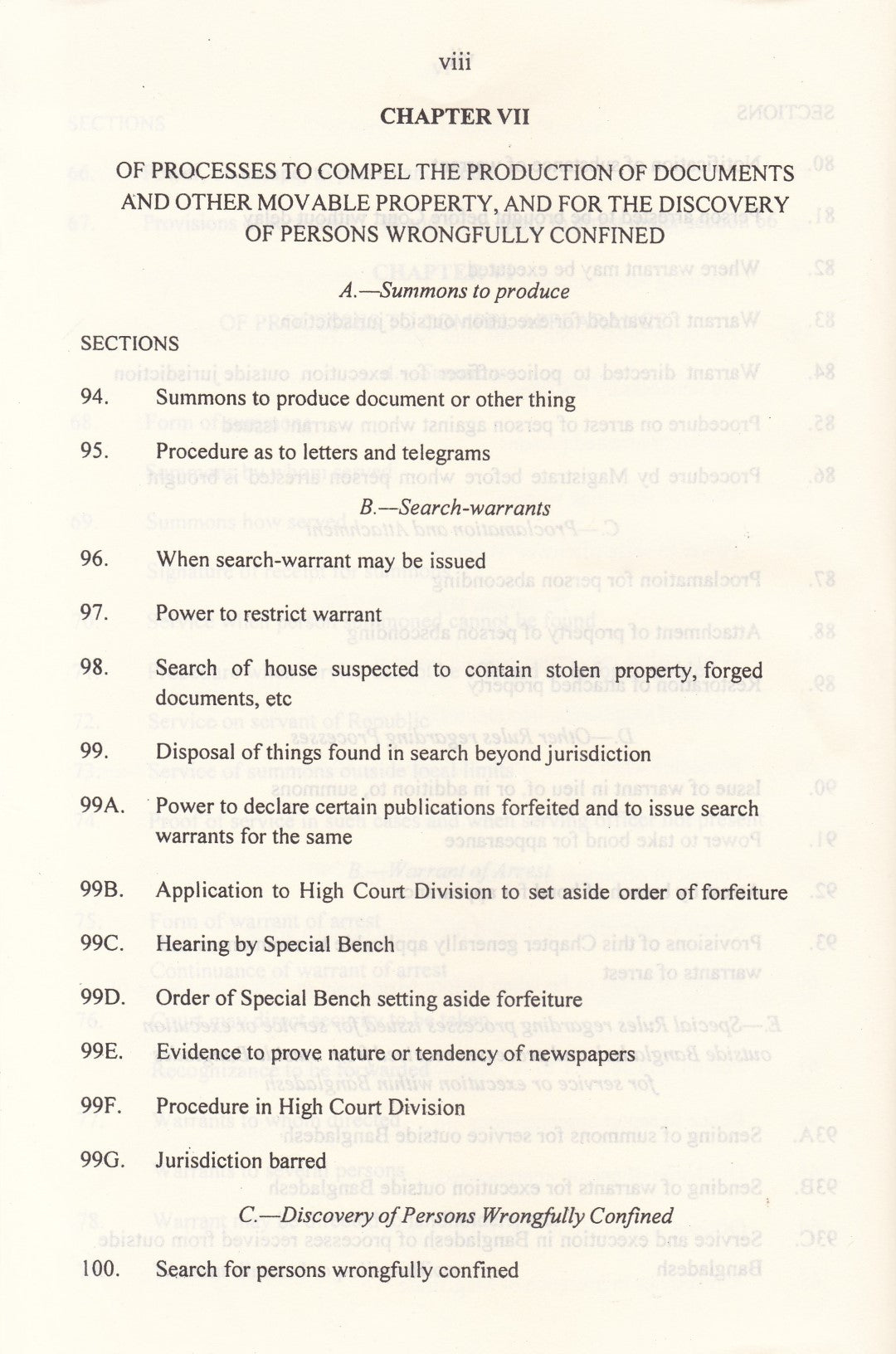 The Code Of Criminal Prpcedure, 1898