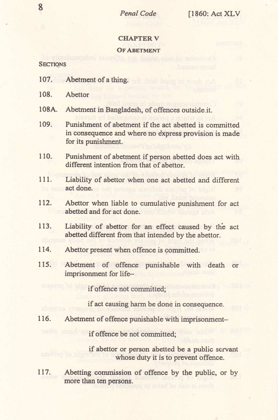 THE PENAL CODE ( Act XLV Of 1860 )