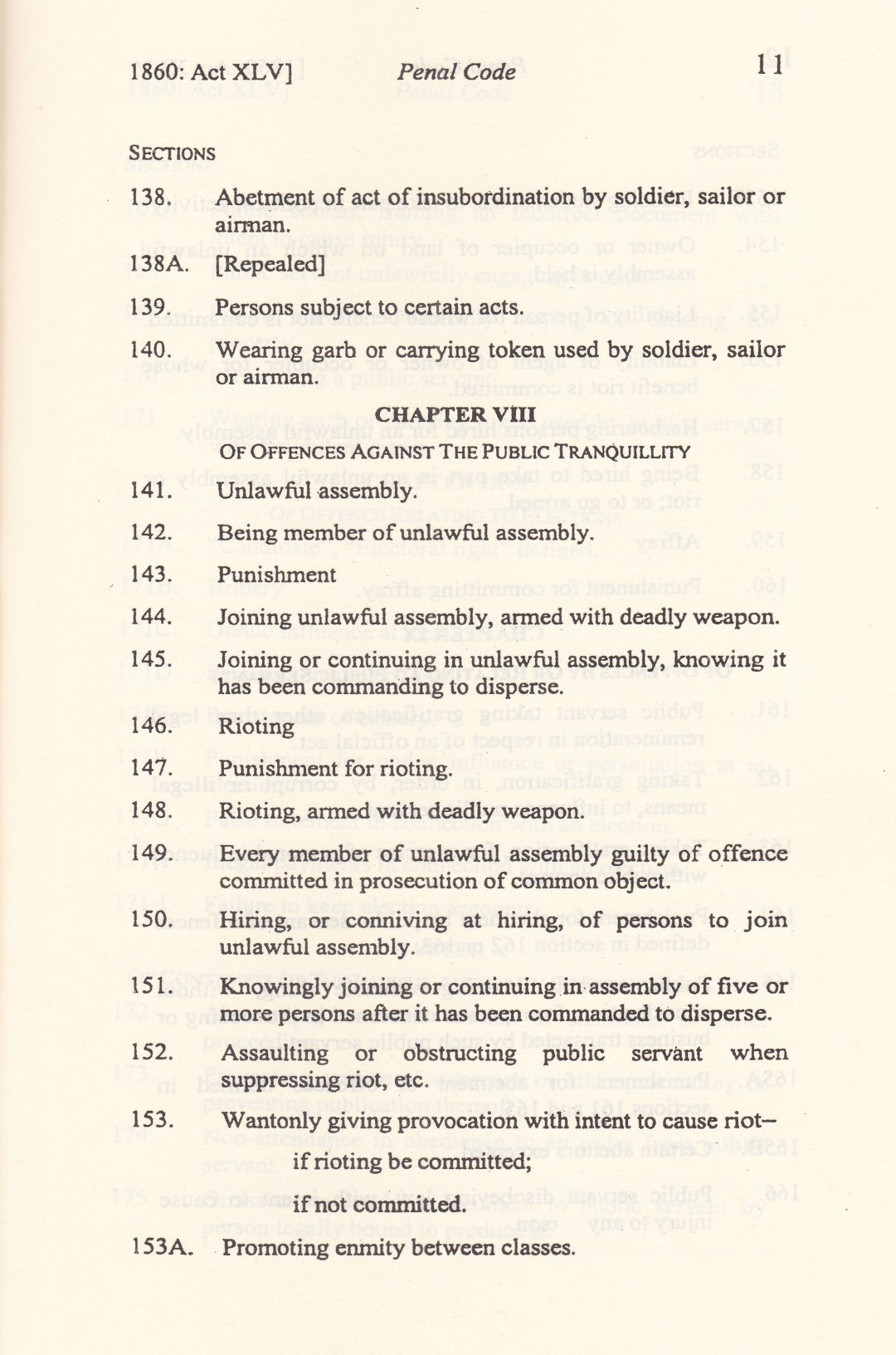 THE PENAL CODE ( Act XLV Of 1860 )