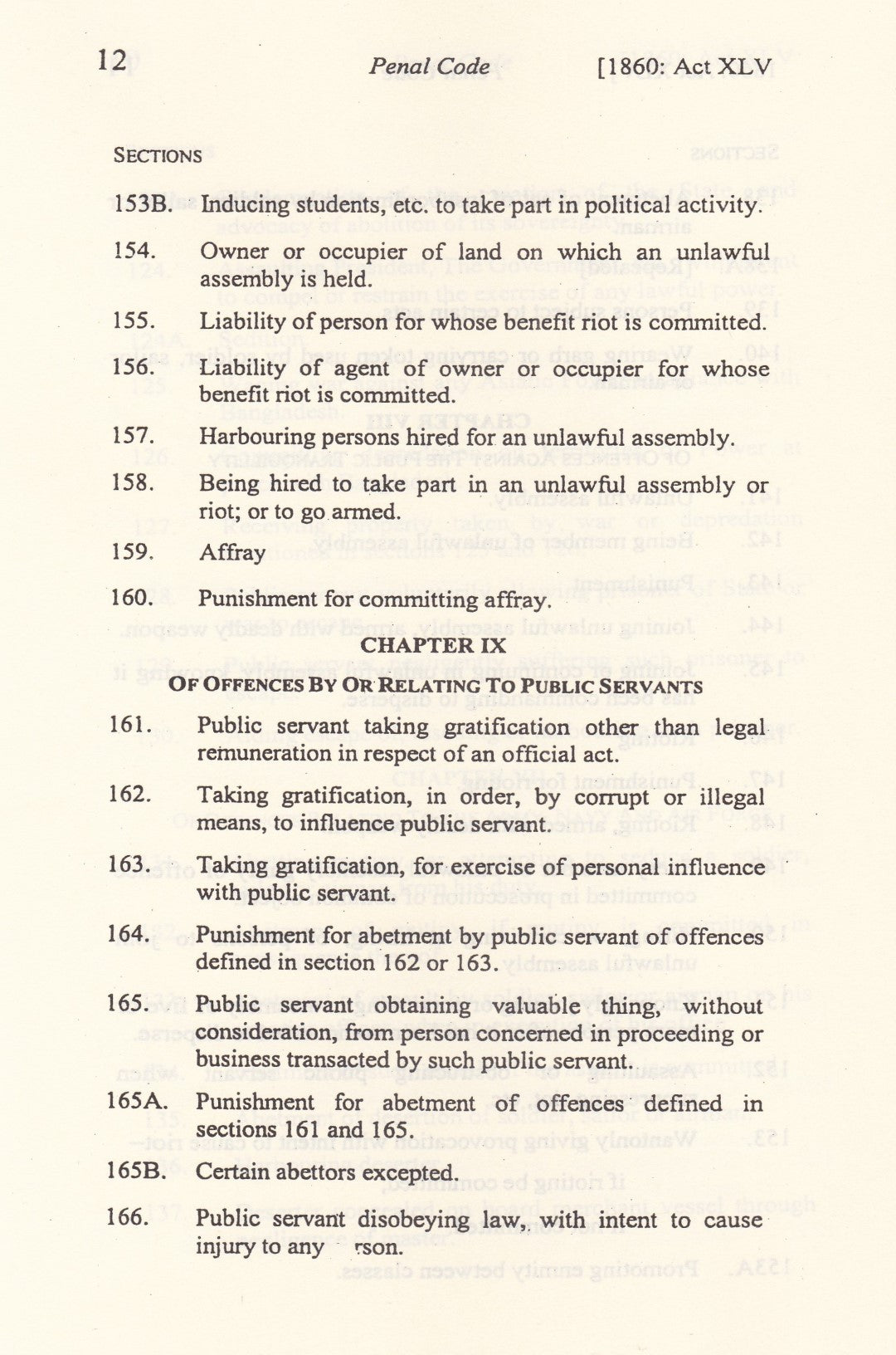 THE PENAL CODE ( Act XLV Of 1860 )