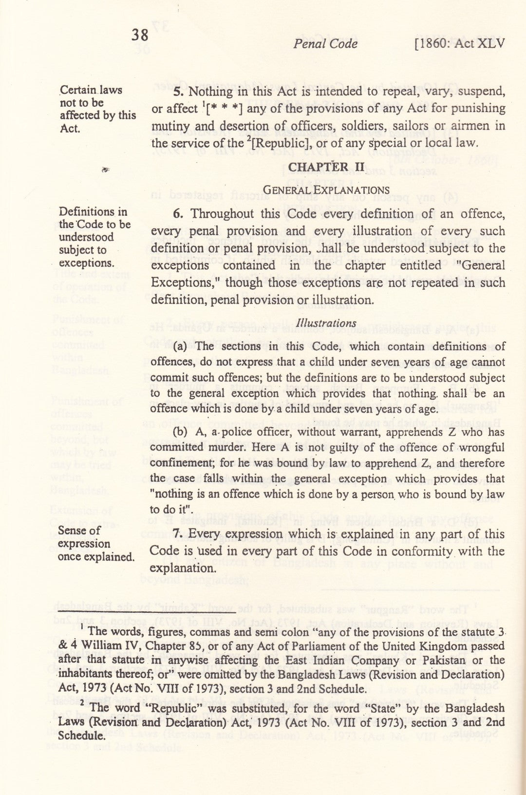 THE PENAL CODE ( Act XLV Of 1860 )