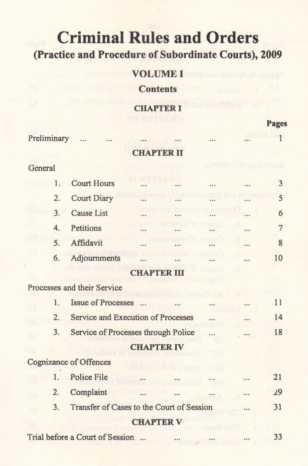 CRIMINAL RULES AND ORDERS ( VOLUME 1-2 )