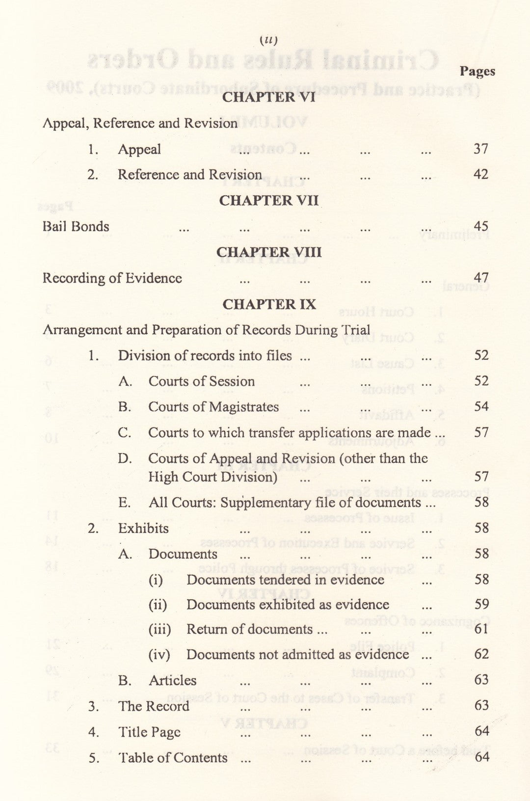 CRIMINAL RULES AND ORDERS ( VOLUME 1-2 )