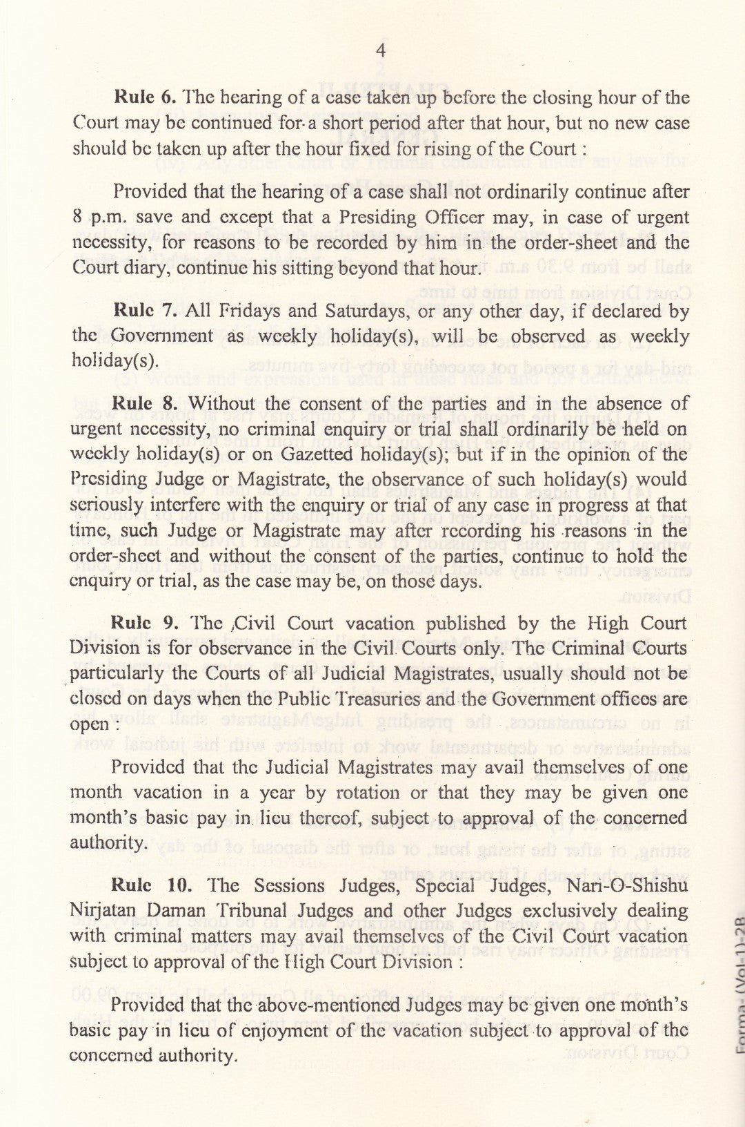 CRIMINAL RULES AND ORDERS ( VOLUME 1-2 )