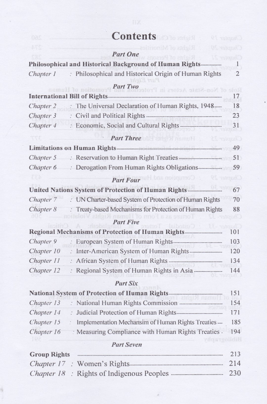 International Human Rights Law