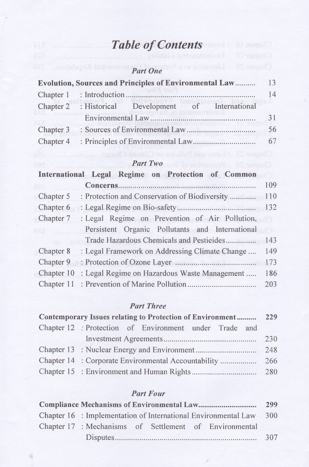 ENVIRONMENTAL LAW GLOBAL AND BANGLADESH CONTEXT