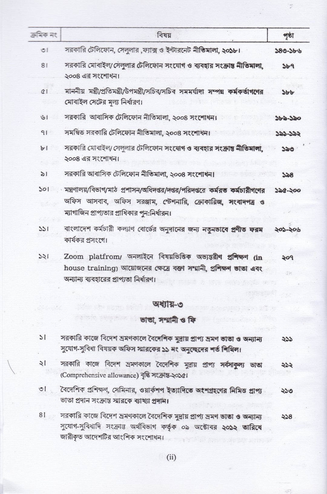 এস্টাব্লিশমেন্ট ম্যানুয়েল (ভলিউম ১-৪র্থ ভলিউম পর্যন্ত)