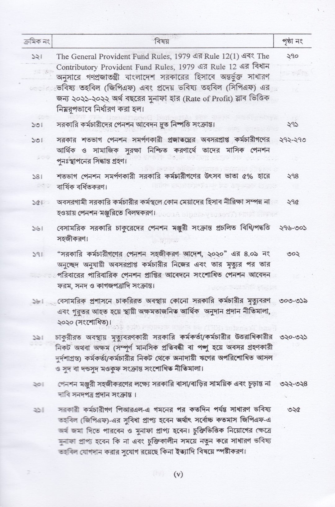 এস্টাব্লিশমেন্ট ম্যানুয়েল (ভলিউম ১-৪র্থ ভলিউম পর্যন্ত)