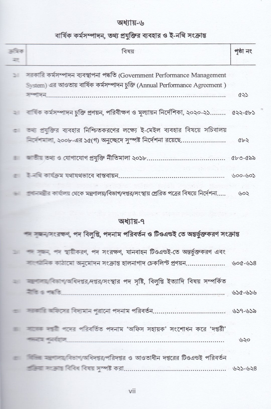 এস্টাব্লিশমেন্ট ম্যানুয়েল (ভলিউম ১-৪র্থ ভলিউম পর্যন্ত)