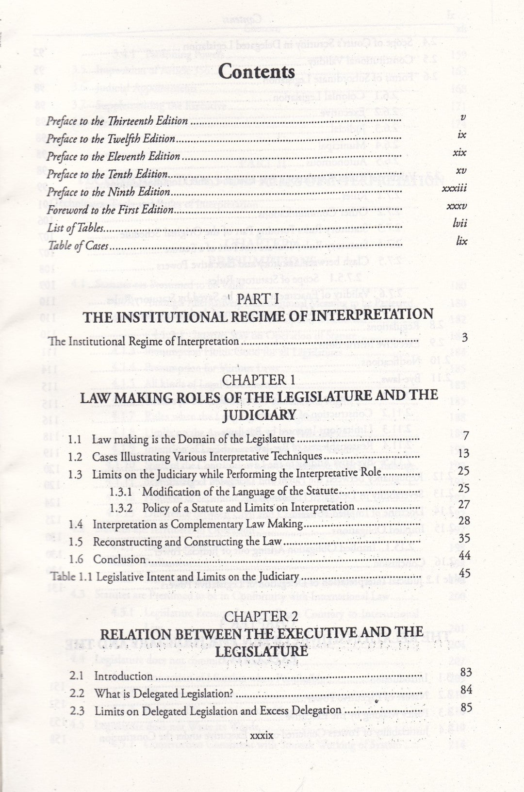 Interpretation of Statutes