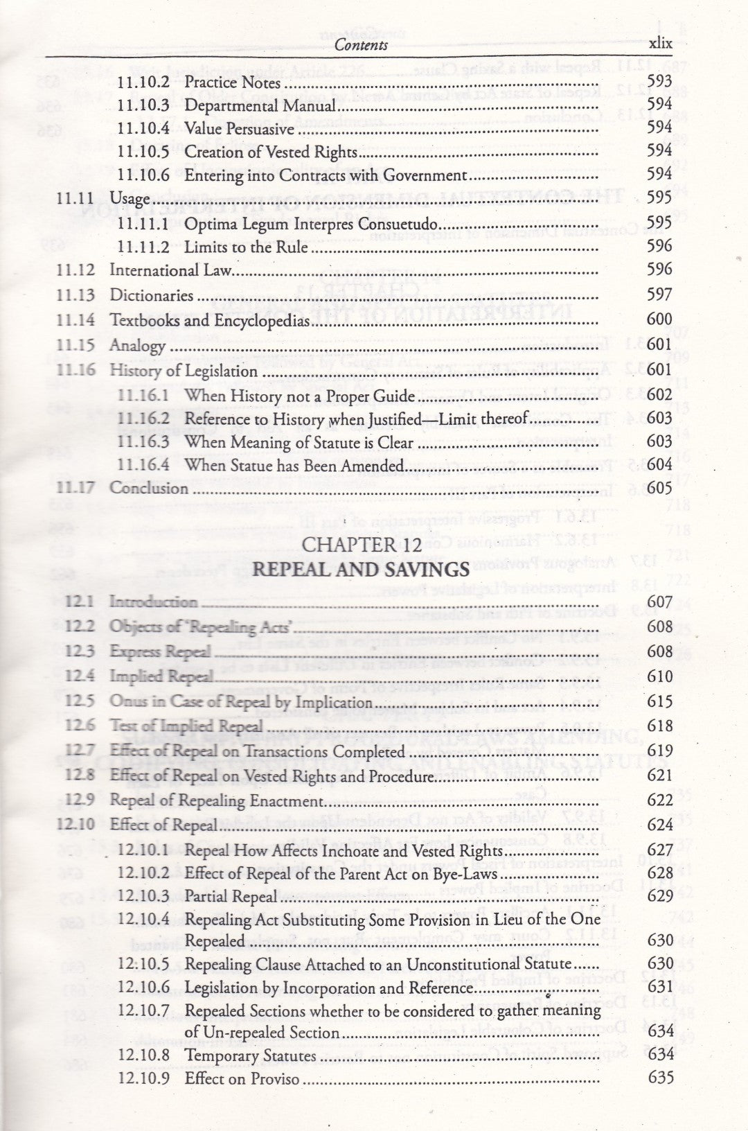 Interpretation of Statutes