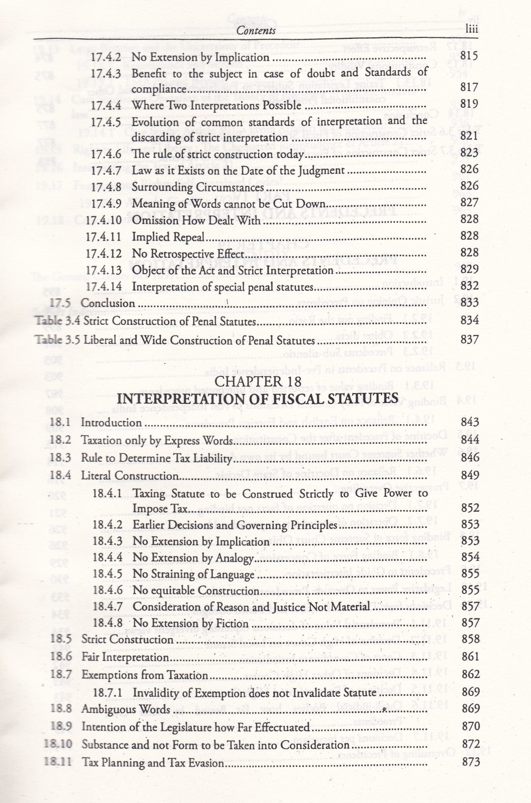 Interpretation of Statutes