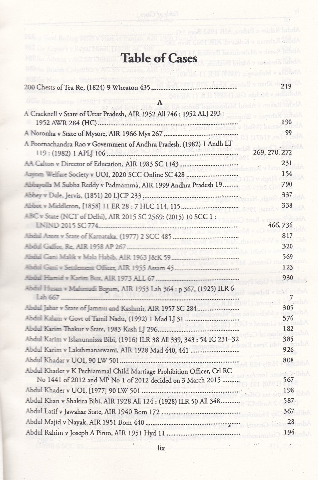 Interpretation of Statutes