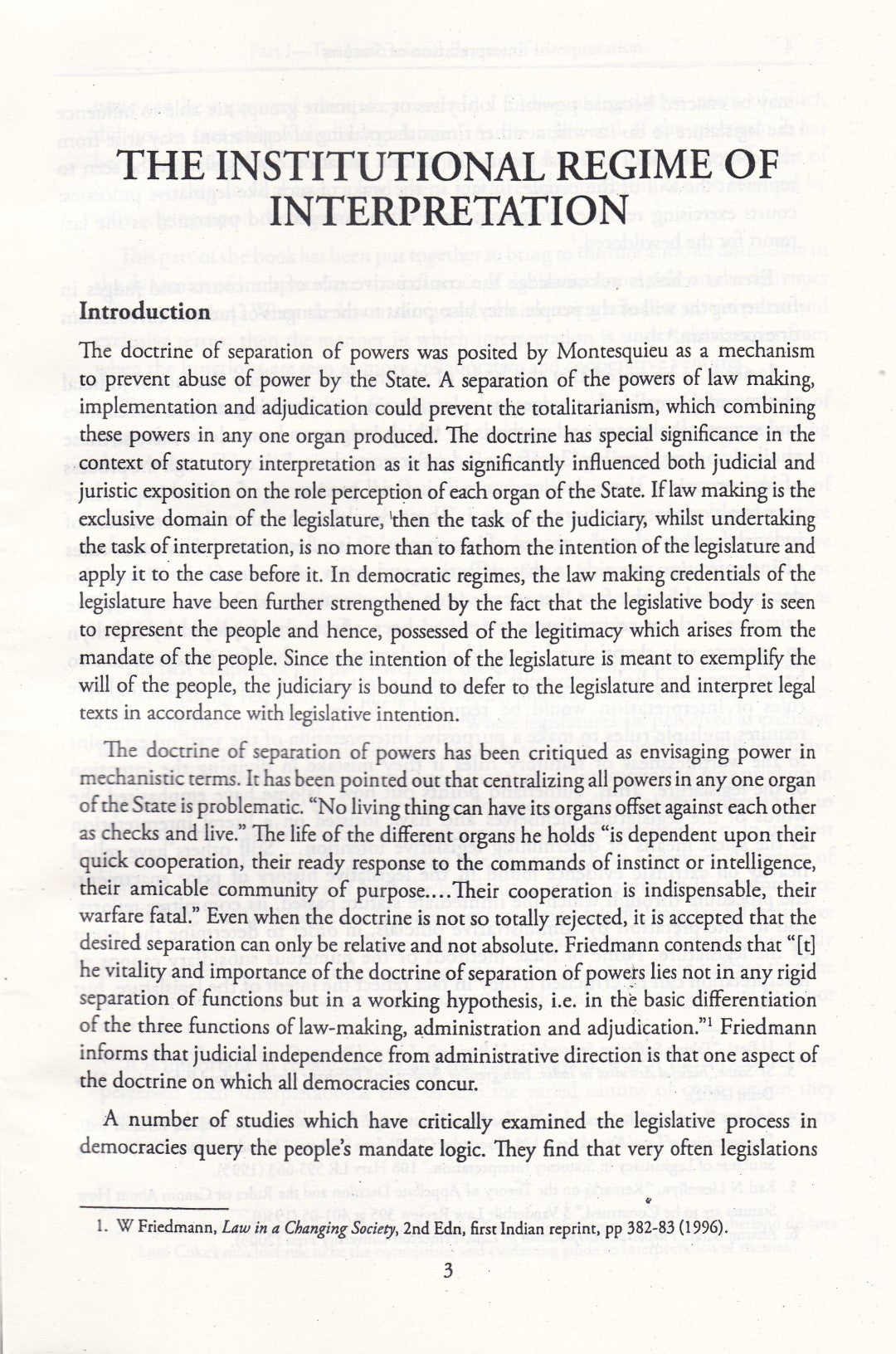 Interpretation of Statutes