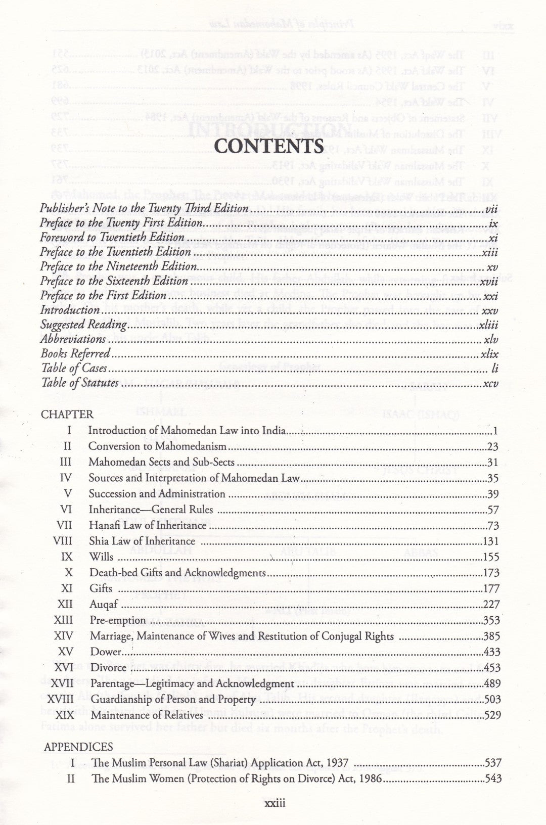 Principles Of Mahomedan Law