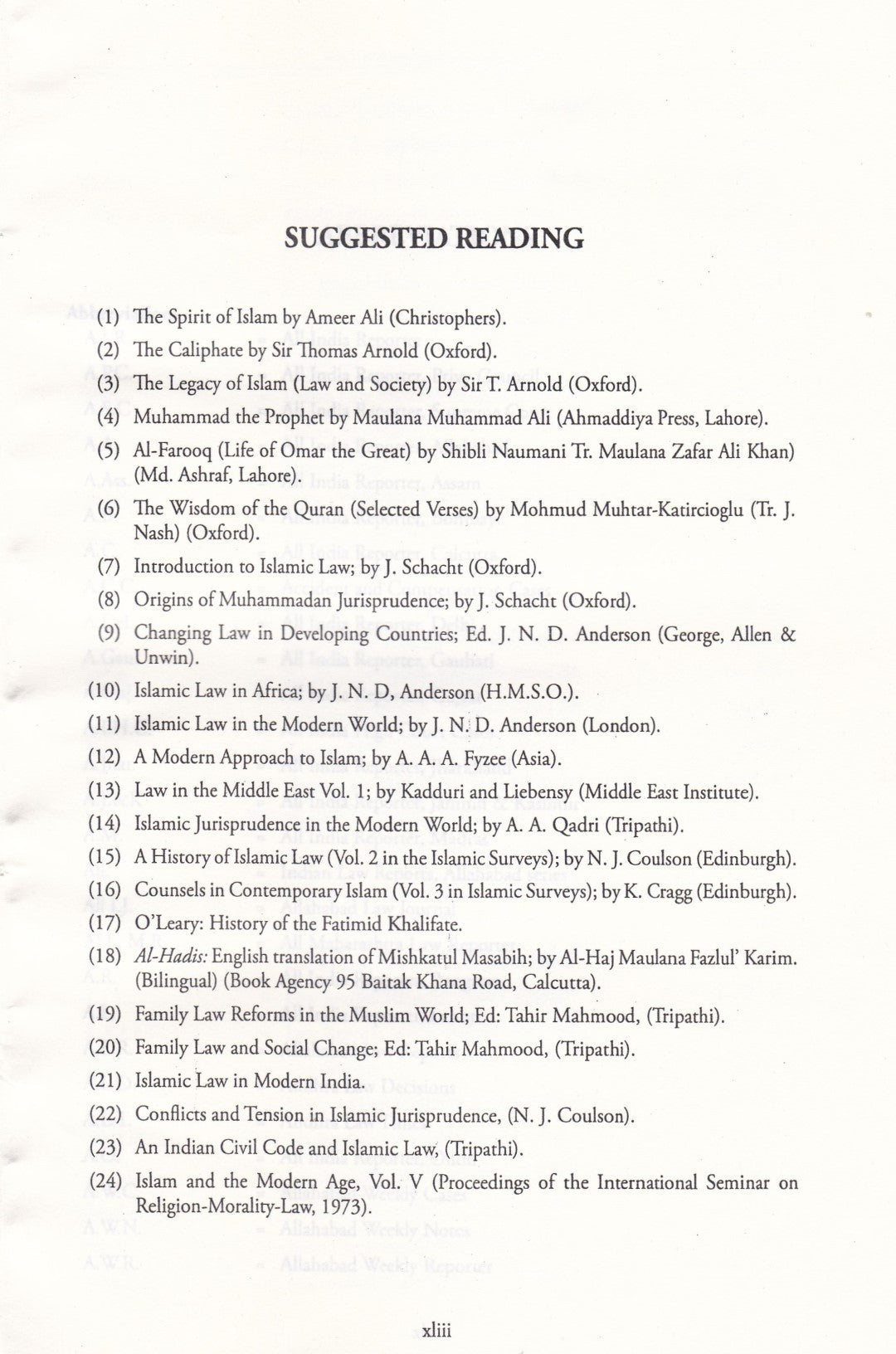 Principles Of Mahomedan Law