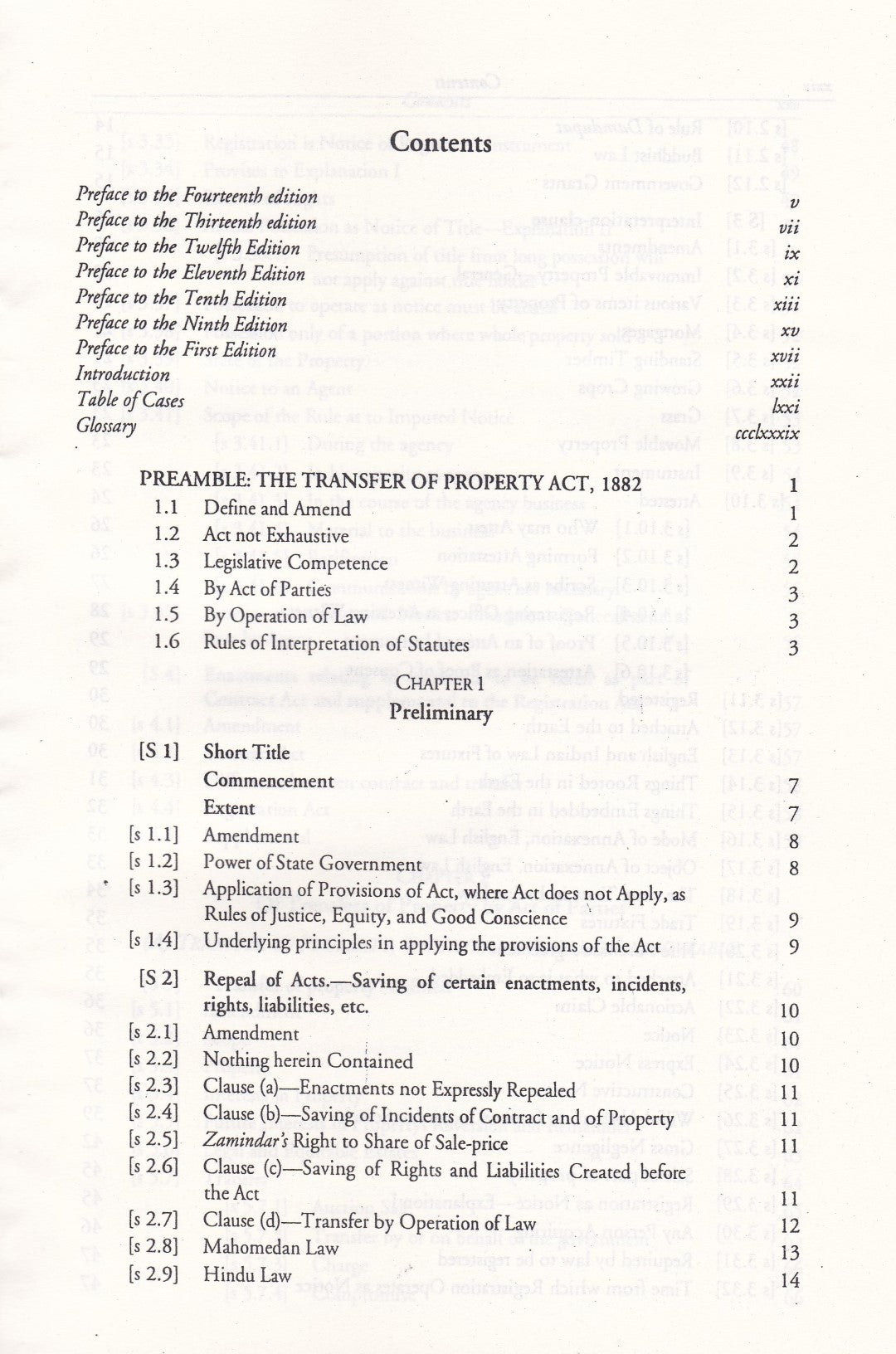 The Transfer of Property Act