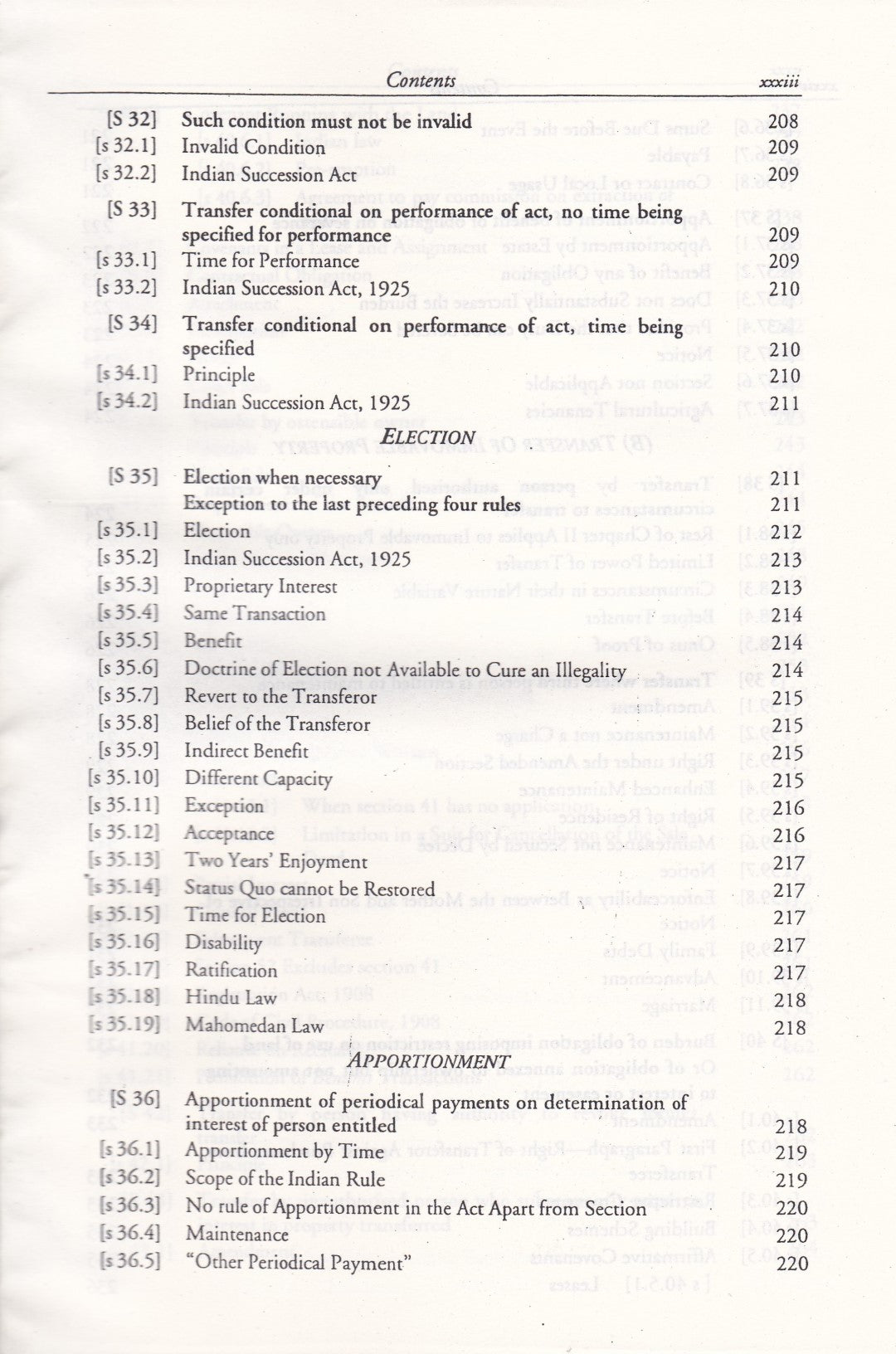 The Transfer of Property Act