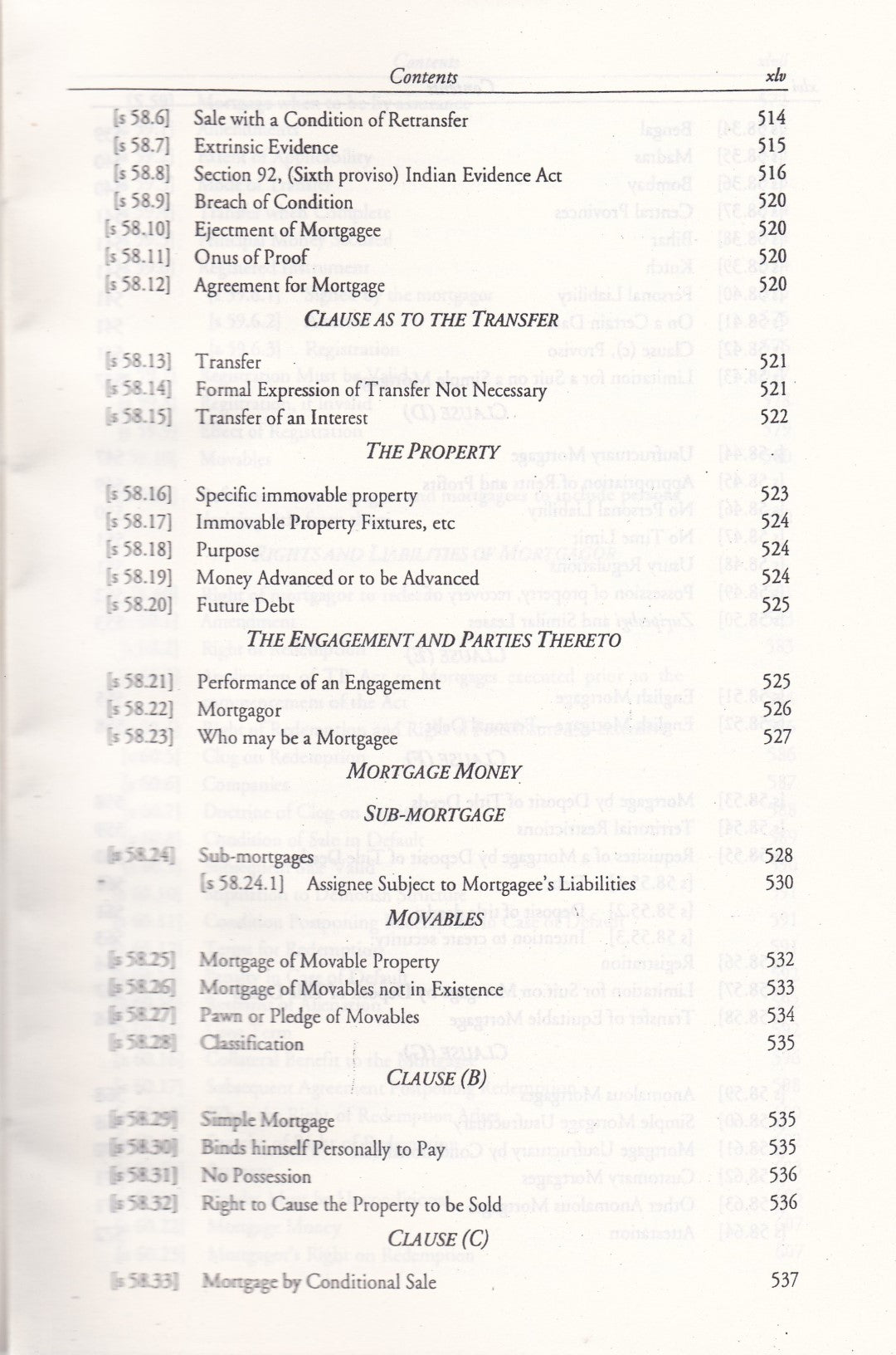The Transfer of Property Act