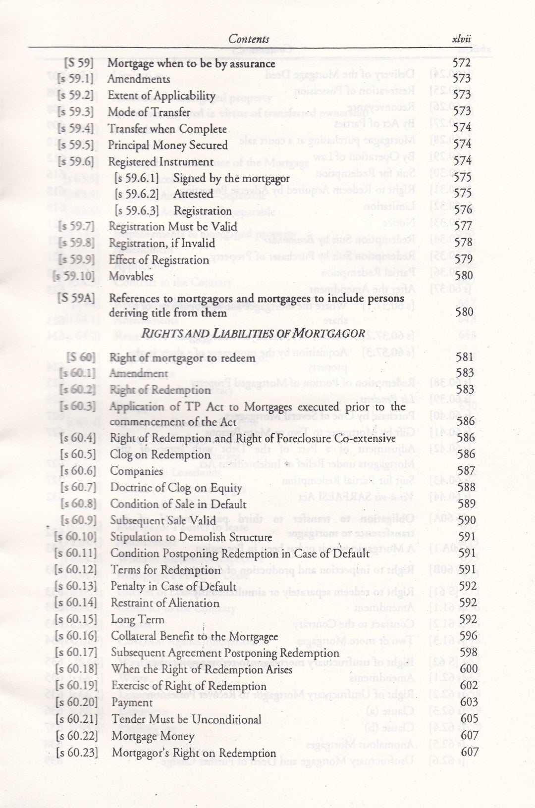 The Transfer of Property Act