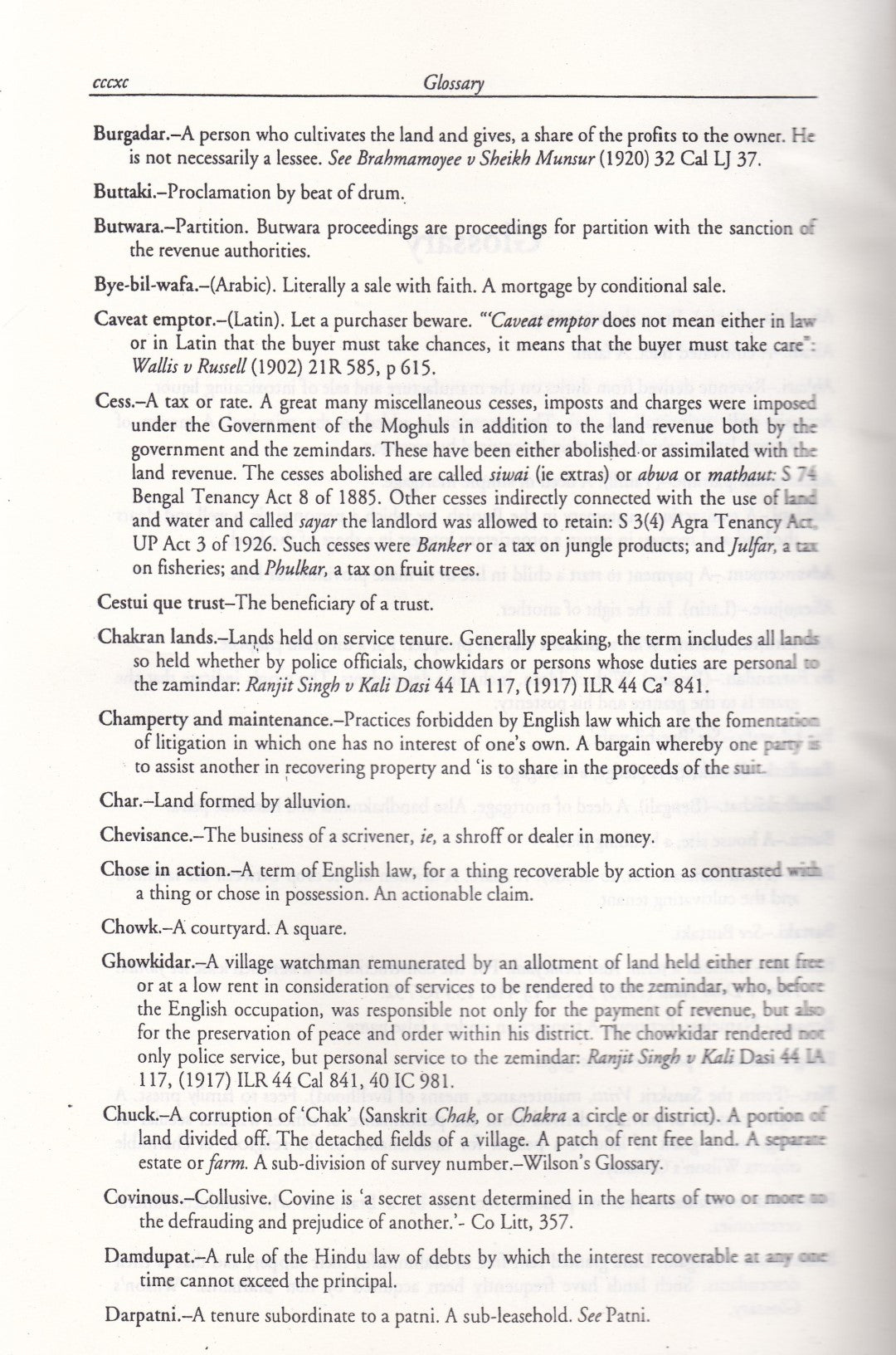 The Transfer of Property Act