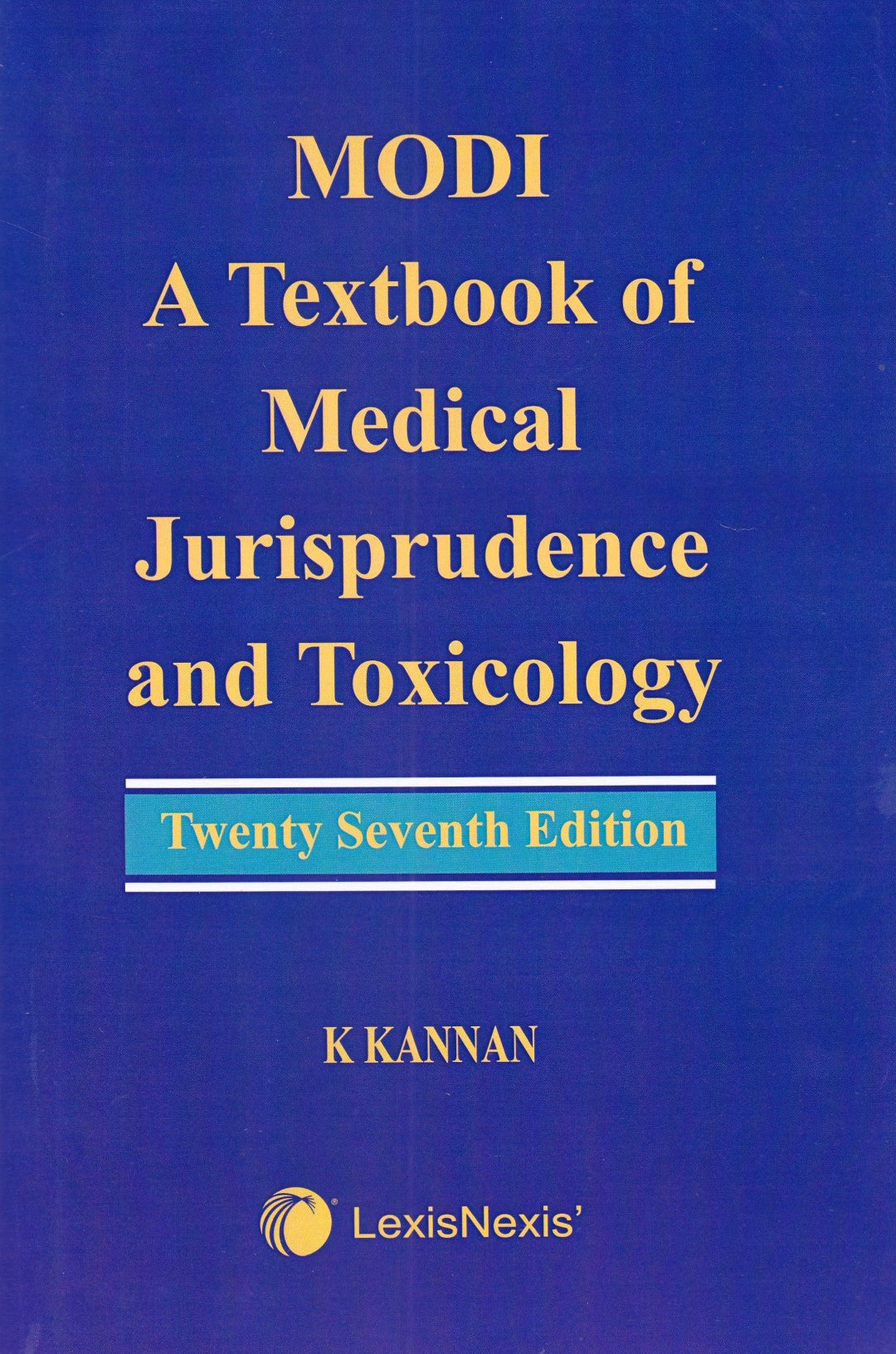 Medical Jurisprudence and  Toxicology