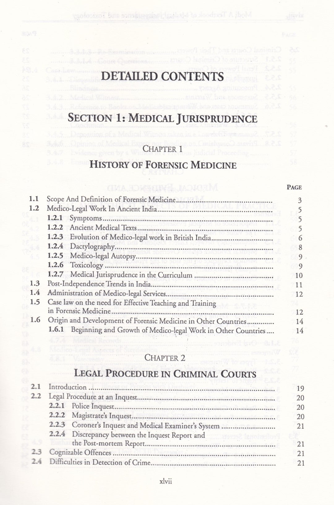 Medical Jurisprudence and  Toxicology