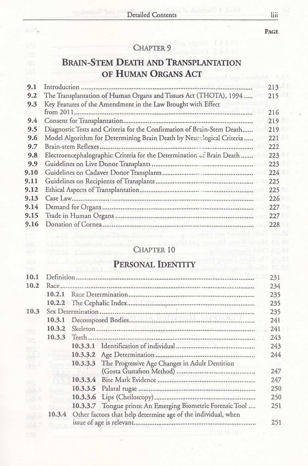 Medical Jurisprudence and  Toxicology
