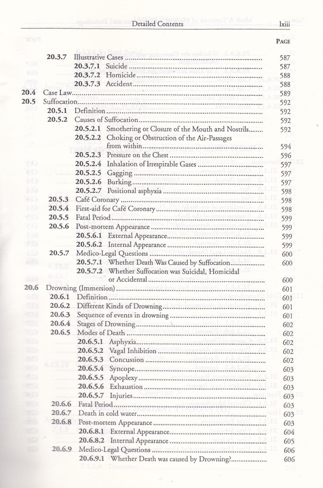 Medical Jurisprudence and  Toxicology