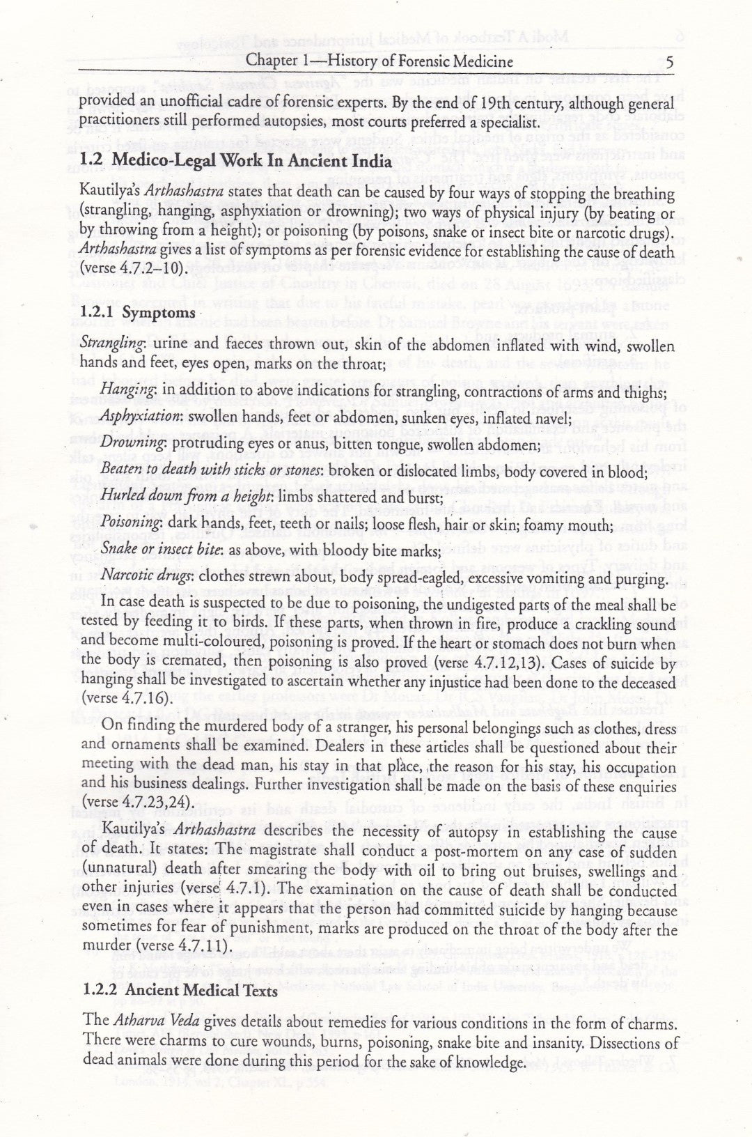 Medical Jurisprudence and  Toxicology