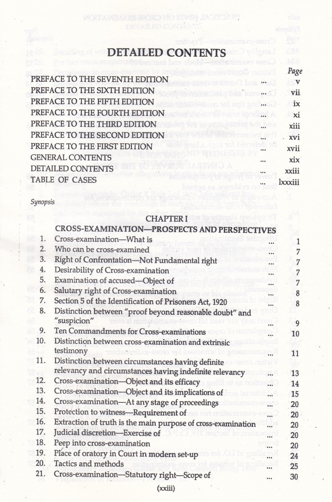 Practical Hints On Cross Examination