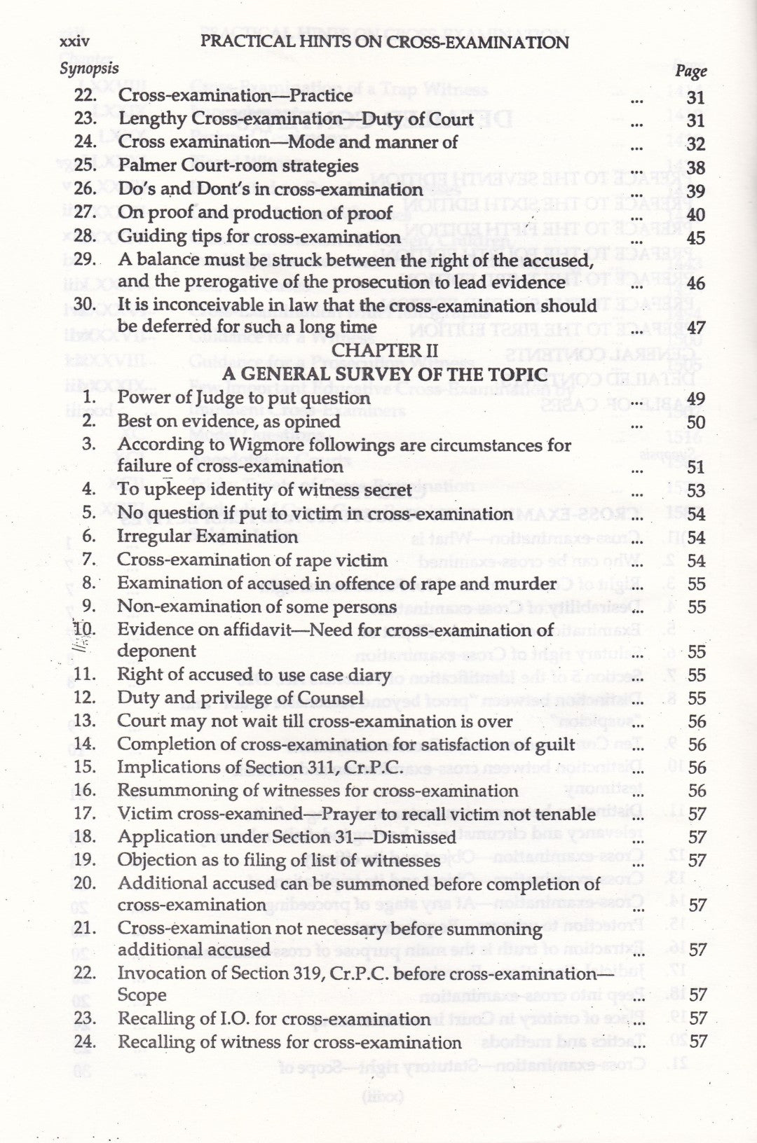 Practical Hints On Cross Examination