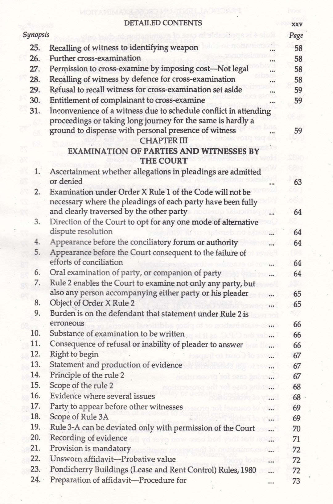 Practical Hints On Cross Examination