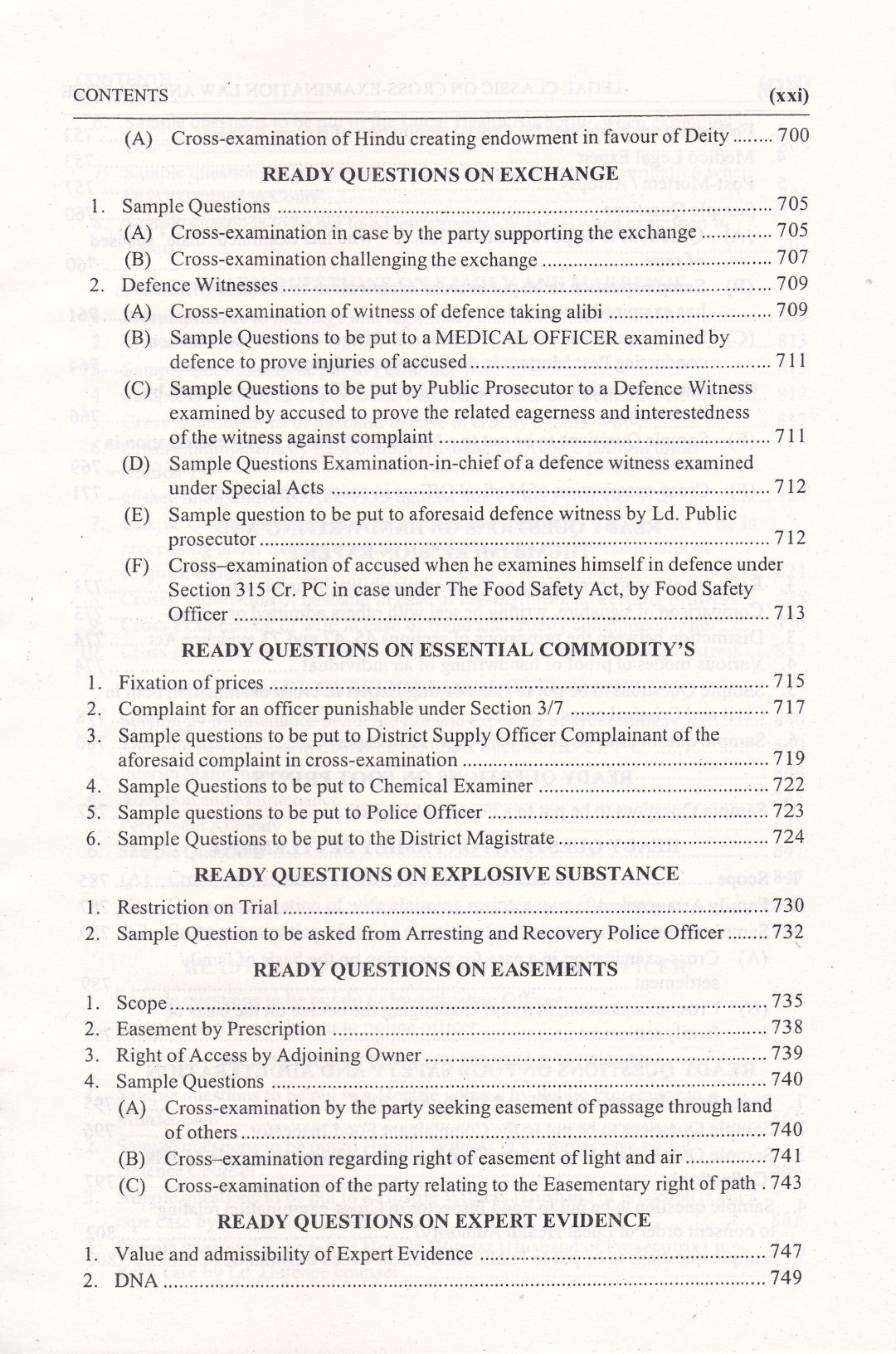 Cross Examination Law And Practice