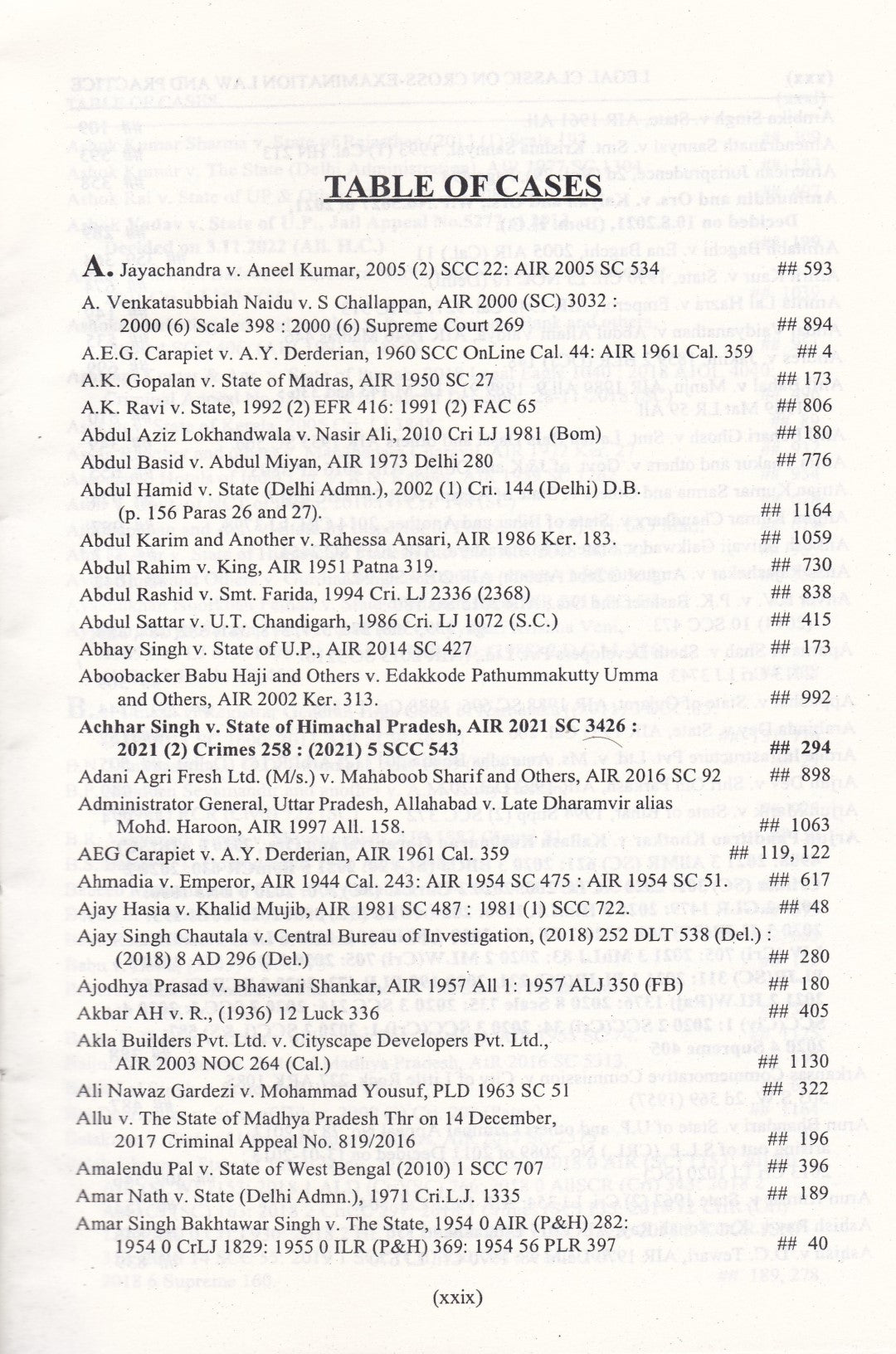 Cross Examination Law And Practice