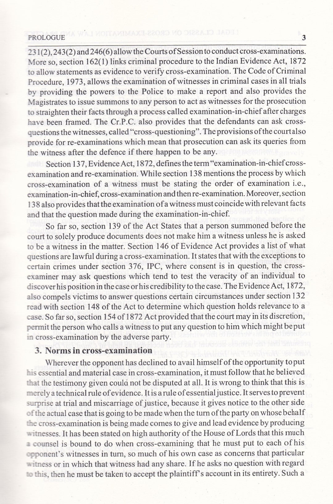 Cross Examination Law And Practice