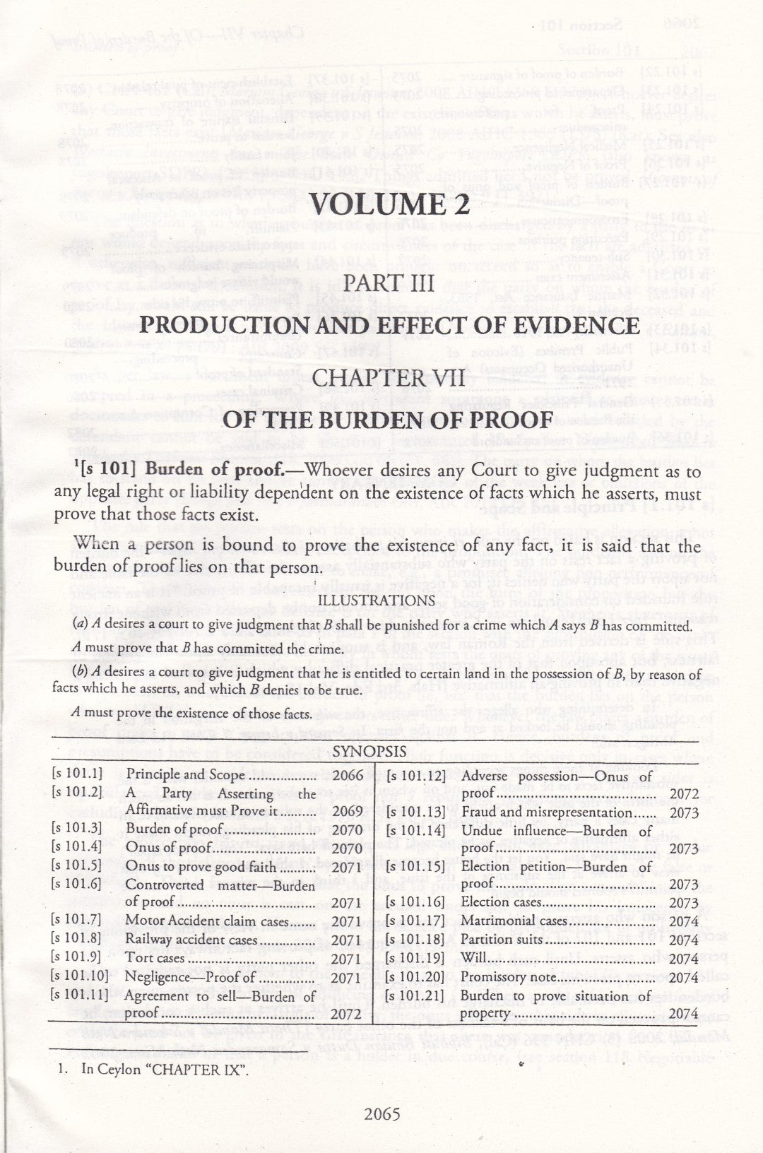 Law Of Evidence-Volume 1-2