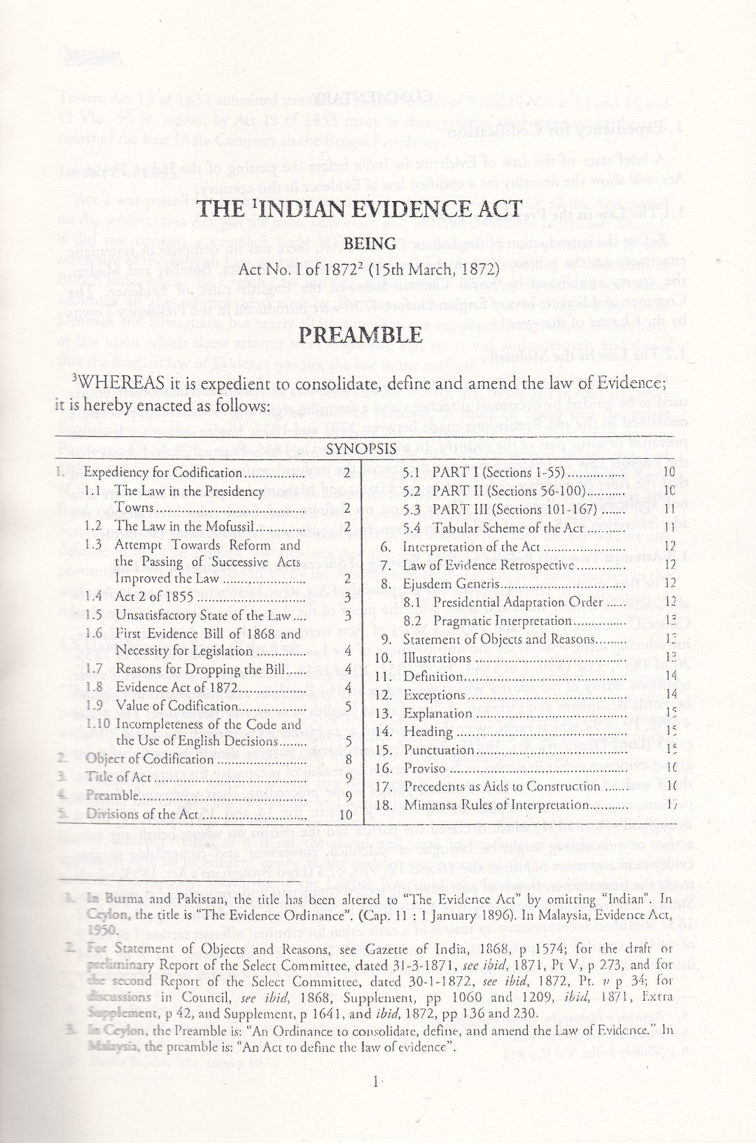 Law Of Evidence-Volume 1-2