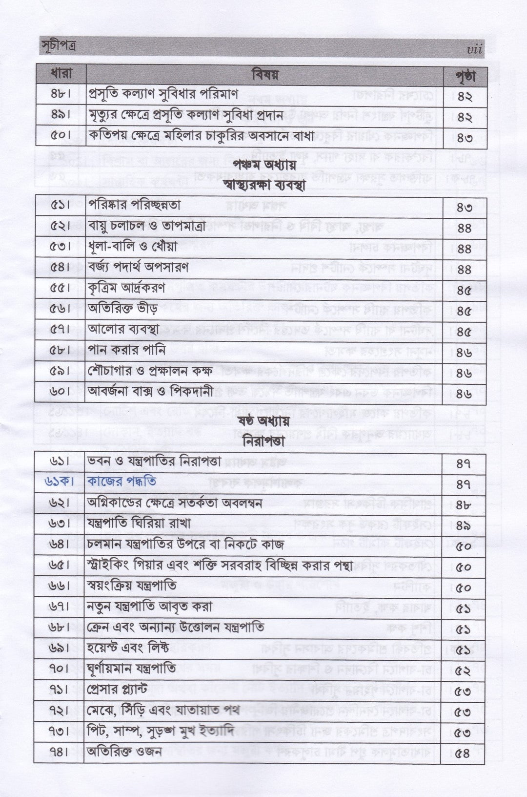 শ্রম আইন, বিধি ও পদ্ধতি (নভেম্বর-২০২৫)