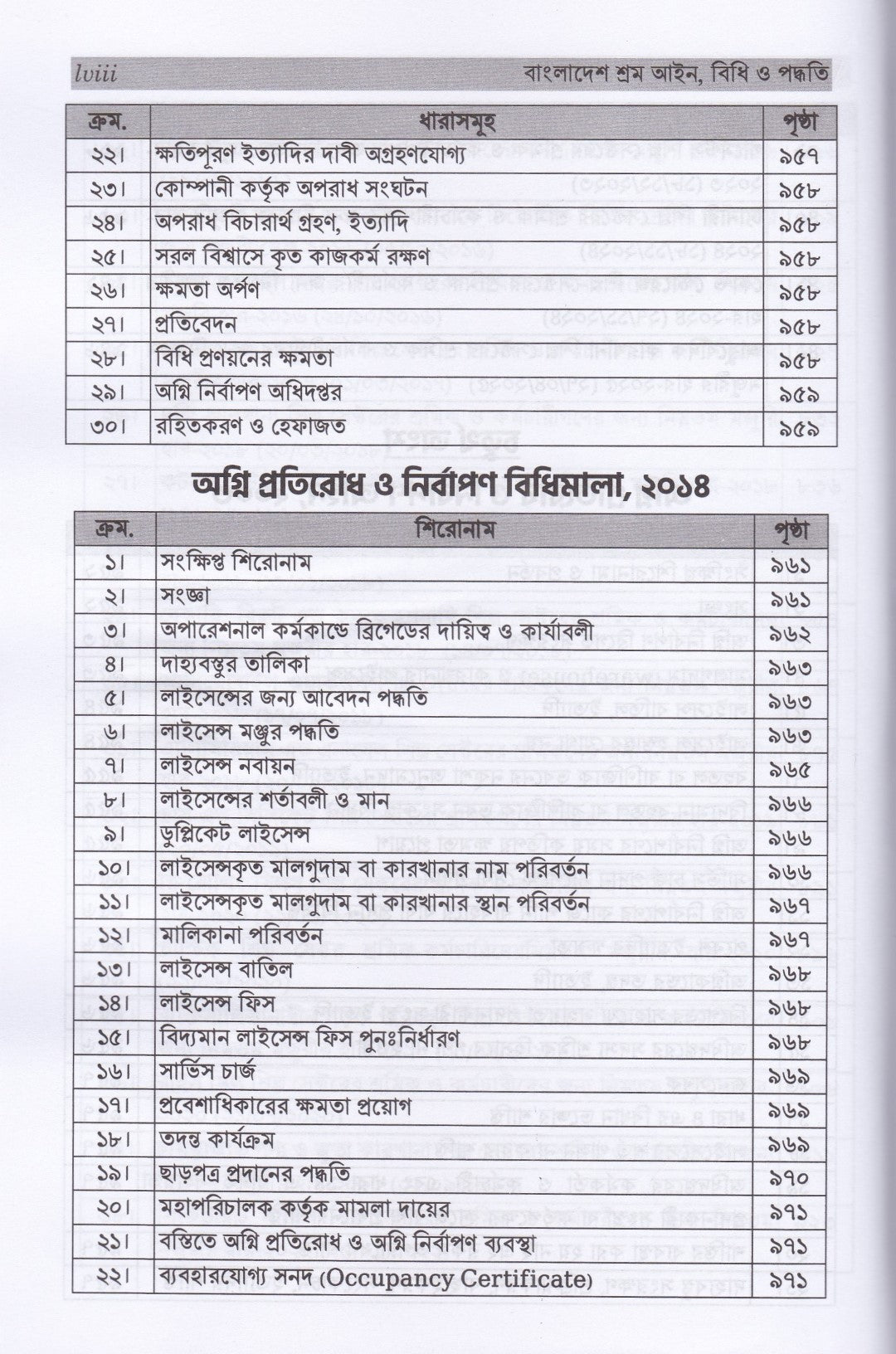 শ্রম আইন, বিধি ও পদ্ধতি (নভেম্বর-২০২৫)